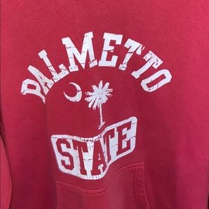 Red Palmetto State Hoodie